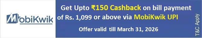 Mobikwik Cashback All Userse