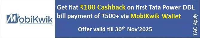 Mobikwik wallet Cashback